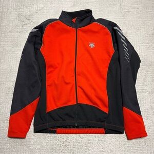Descente Windbreaker Cycling Jersey Jacket Men’s Large Full Zip